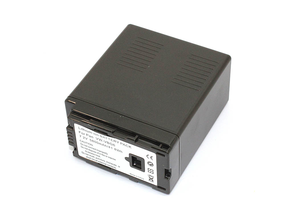 Аккумуляторная батарея для видеокамеры Panasonic AG-AC (VW-VBG6) 7.4V 4200mAh Li-ion