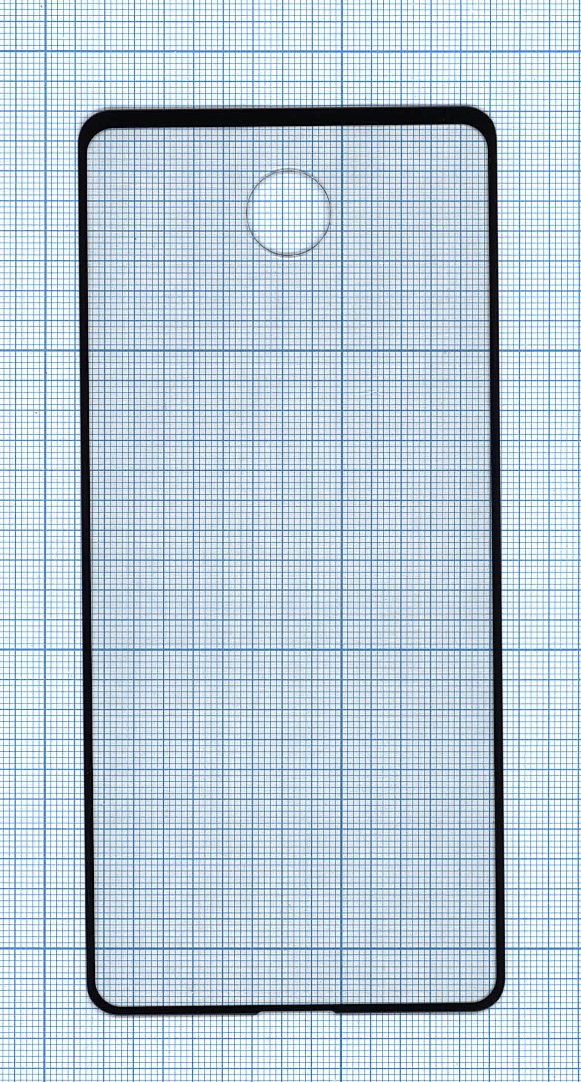Защитное стекло "Полное покрытие" для Samsung Galaxy S10 Plus черное