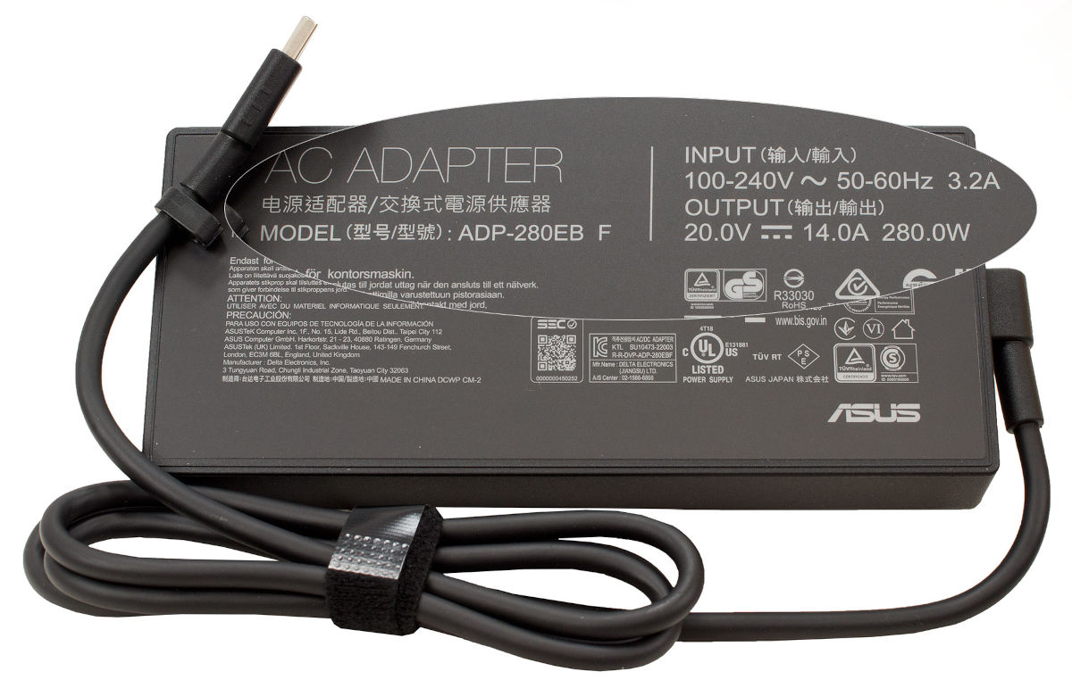 Блок питания (сетевой адаптер) для ноутбуков Asus 20V 14A 280W rectangle