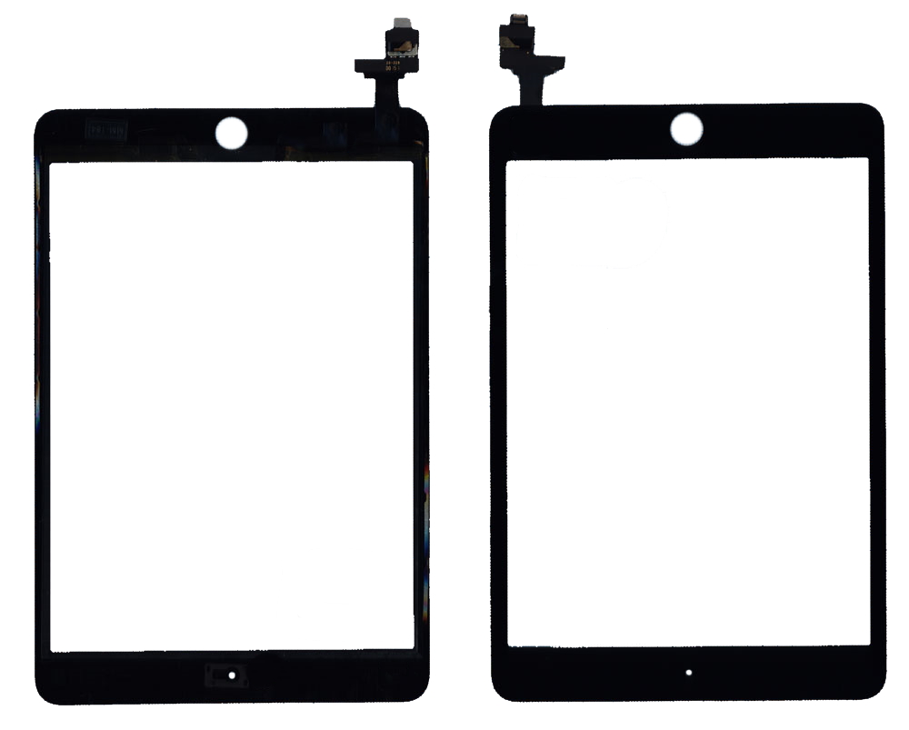 Сенсорное стекло (тачскрин) Ipad mini 3 (retina) + IC (A1599, A1600) черное