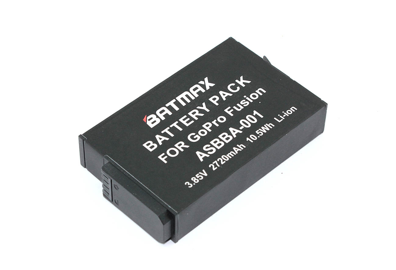 Аккумуляторная батарея для видеокамеры Gopro Fusion (ASBBA-001) 3.8V 2720mAh Li-ion