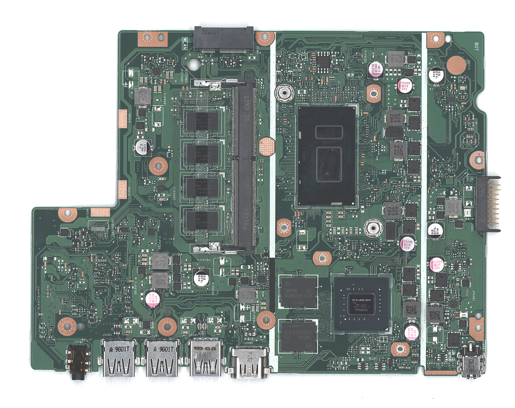 Материнская плата для Asus X540UB 4G/I3-8130U 90NB0IM0-R00100