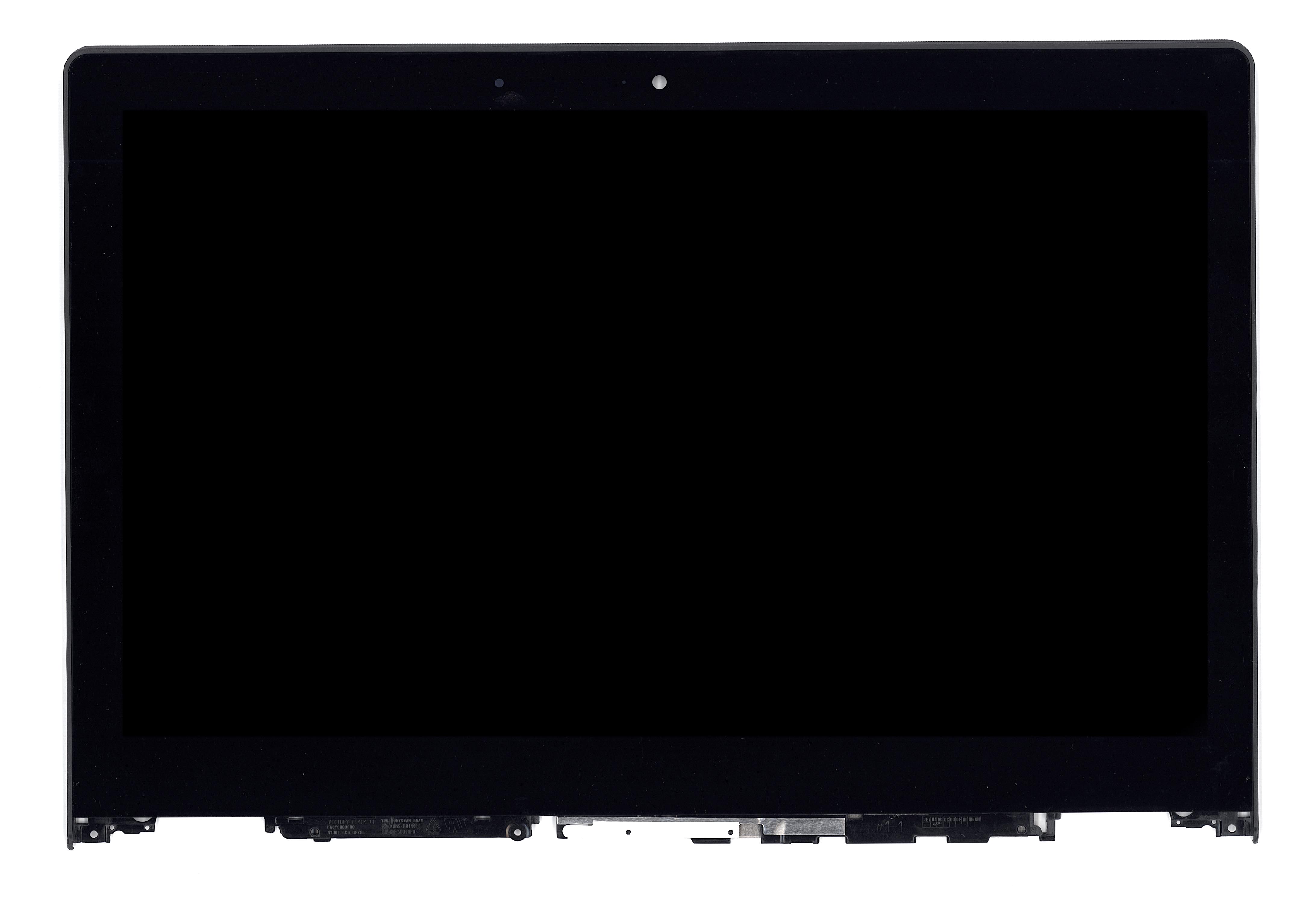 Модуль (матрица + тачскрин) для Lenovo Yoga 700-14ISK черный с рамкой