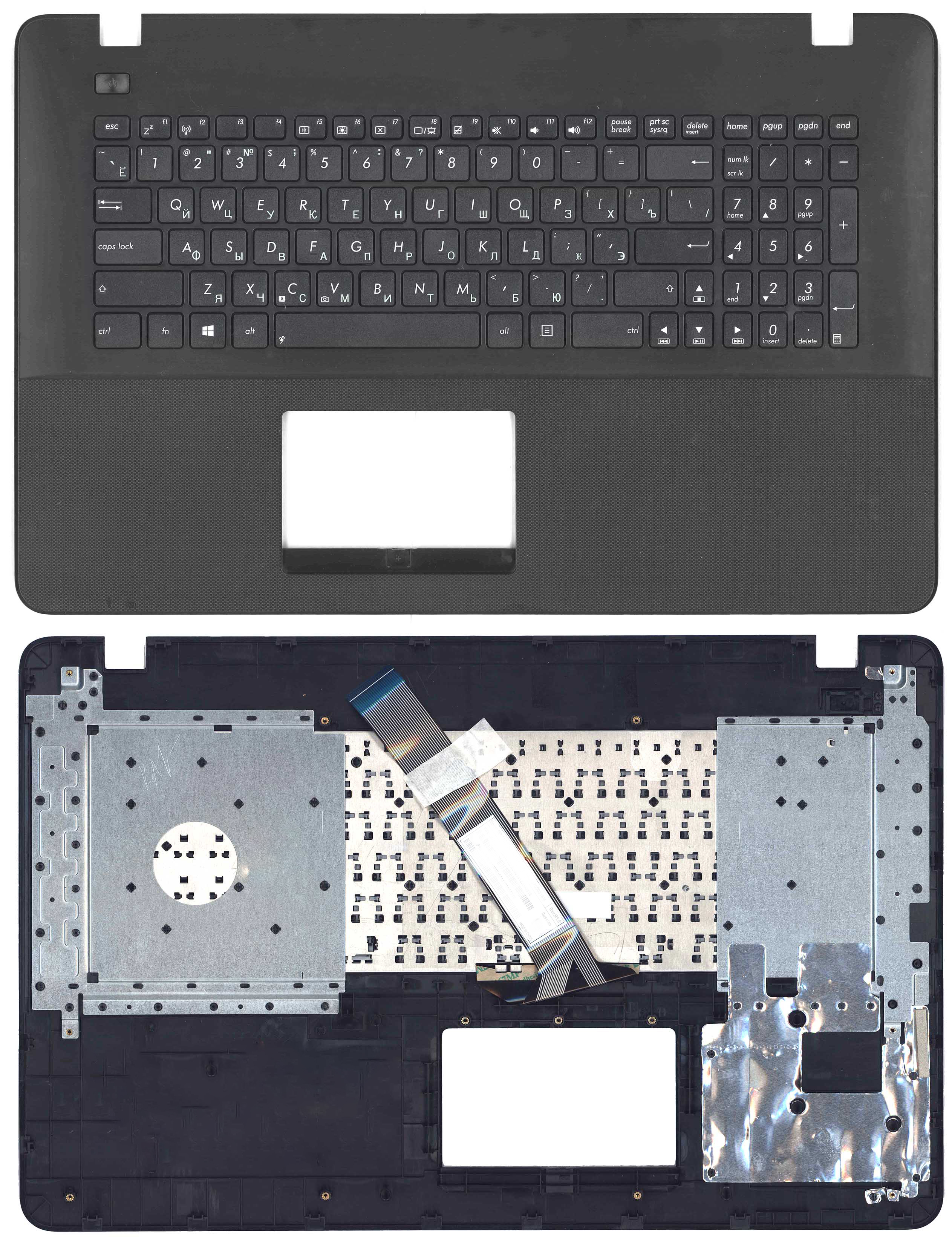 Топкейс для Asus X751 черный