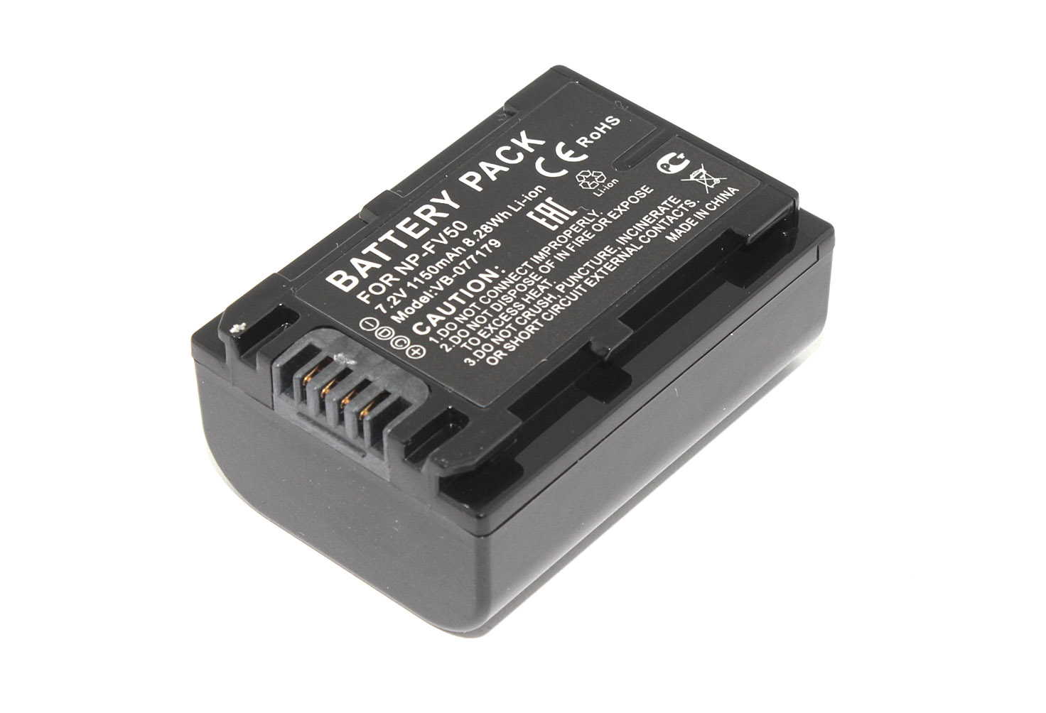 Аккумуляторная батарея для видеокамеры Sony DCR-DVD (NP-FV50) 7.2V 1150mAh Li-ion