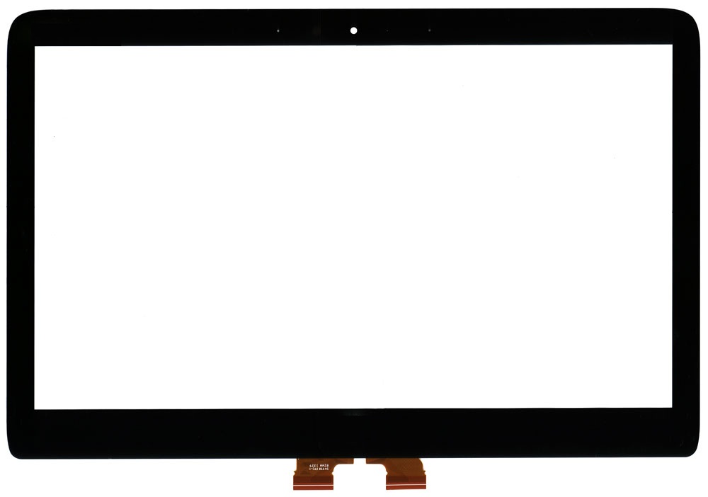 Сенсорное стекло (тачскрин) для HP 5499R FPC-1 черное