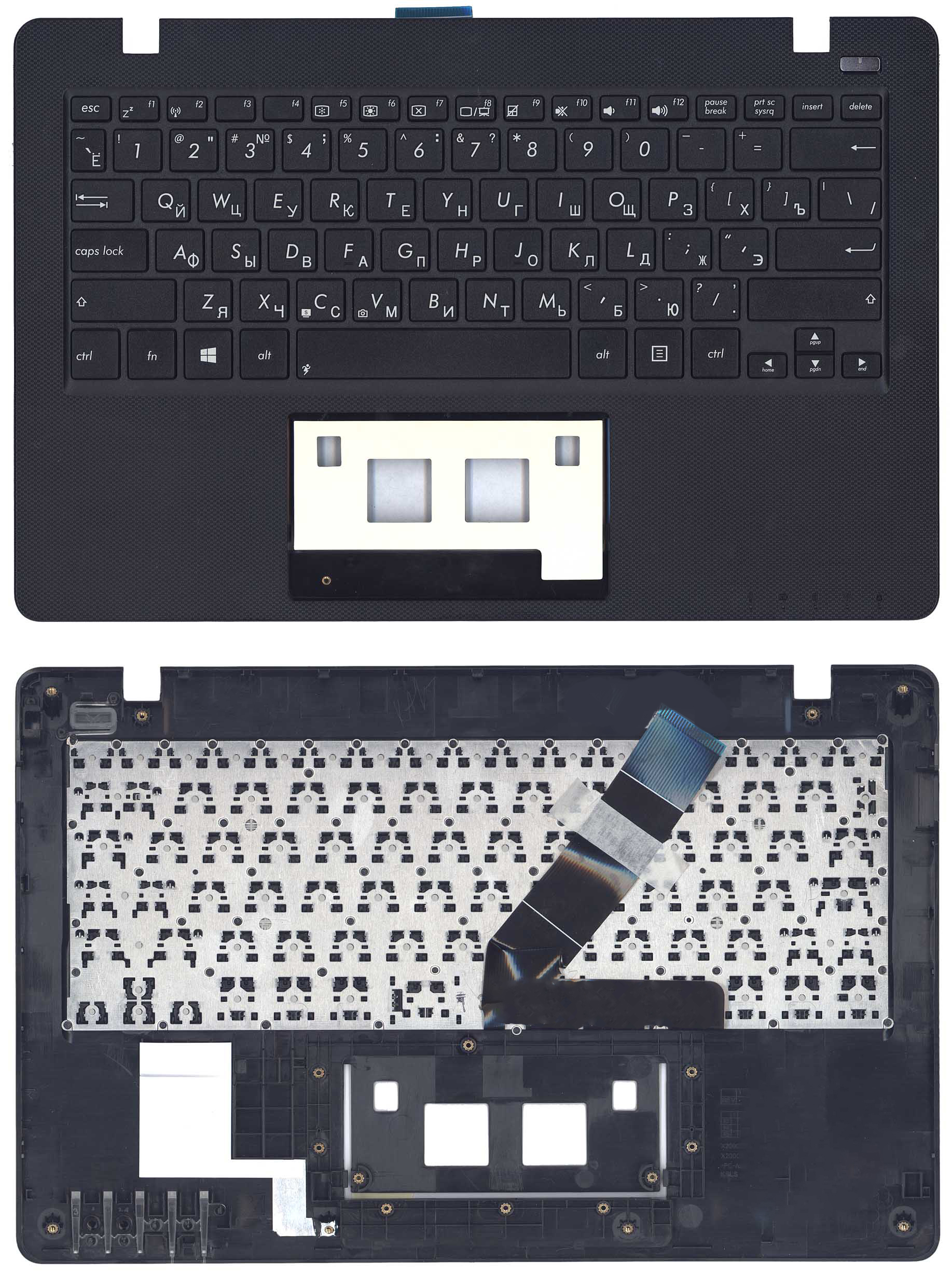 Топкейс для Asus X200 черный
