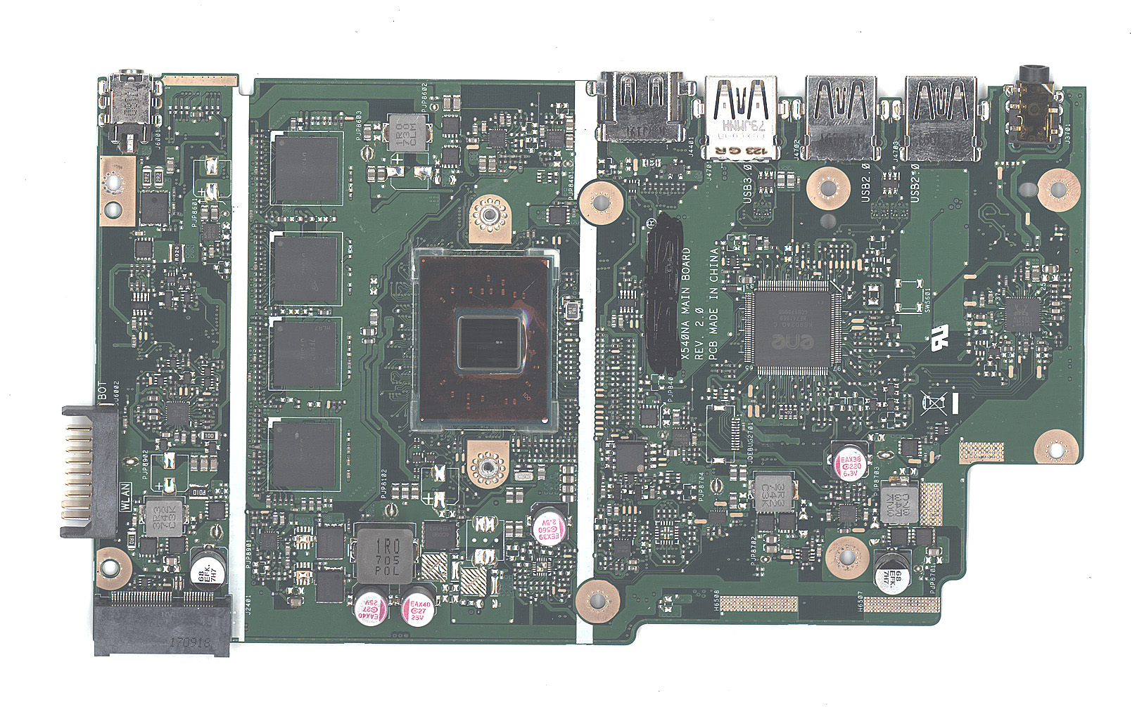 Материнская плата для Asus X540NA 4G/N3450 90NB0HG0-R00041