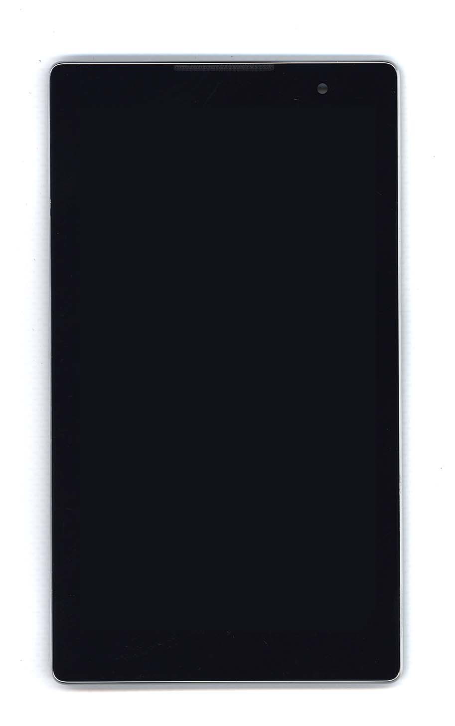 Модуль (матрица + тачскрин) для Asus ZenPad C 7.0 Z170C черный с серебристой рамкой