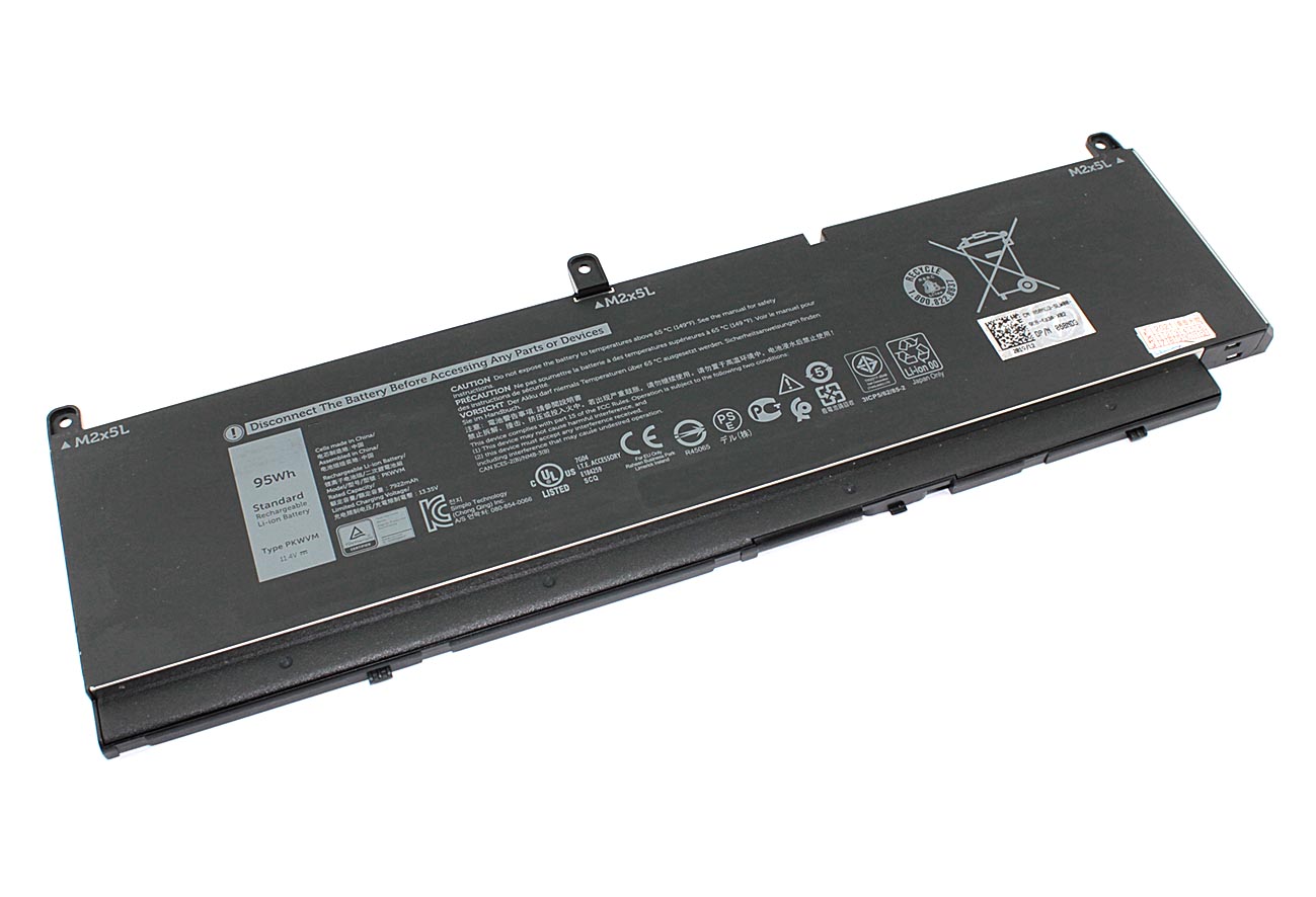 Аккумуляторная батарея для ноутбука Dell Precision 7550 (68ND3) 11.4V 7850mAh