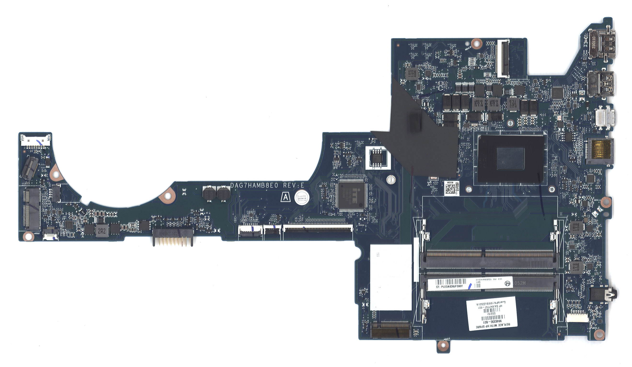 Материнская плата HP 15-EH Ryzen 5 5500U