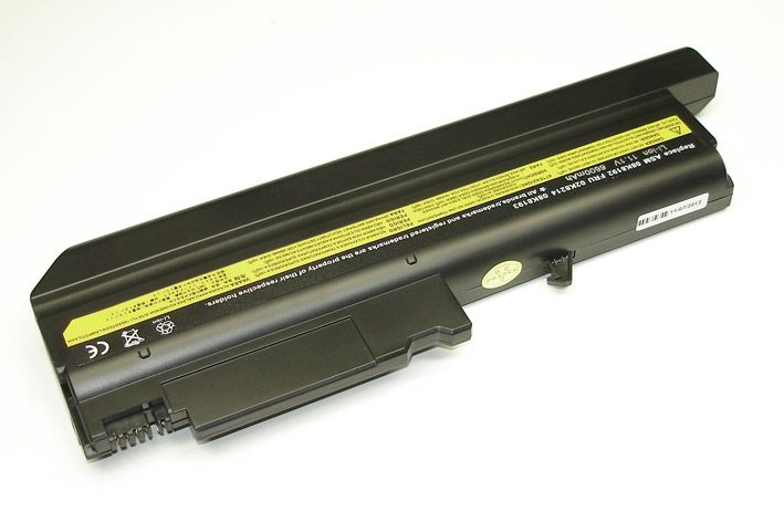 Аккумуляторная батарея для ноутбука Lenovo ThinkPad T42 (92P1101) 7800mAh OEM черная