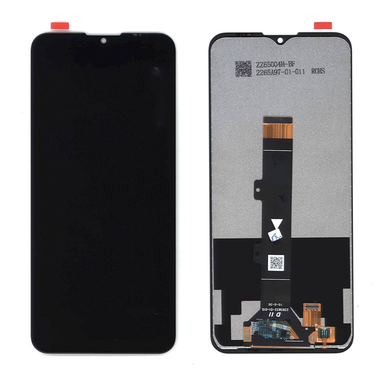 Дисплей для Motorola G30 черный