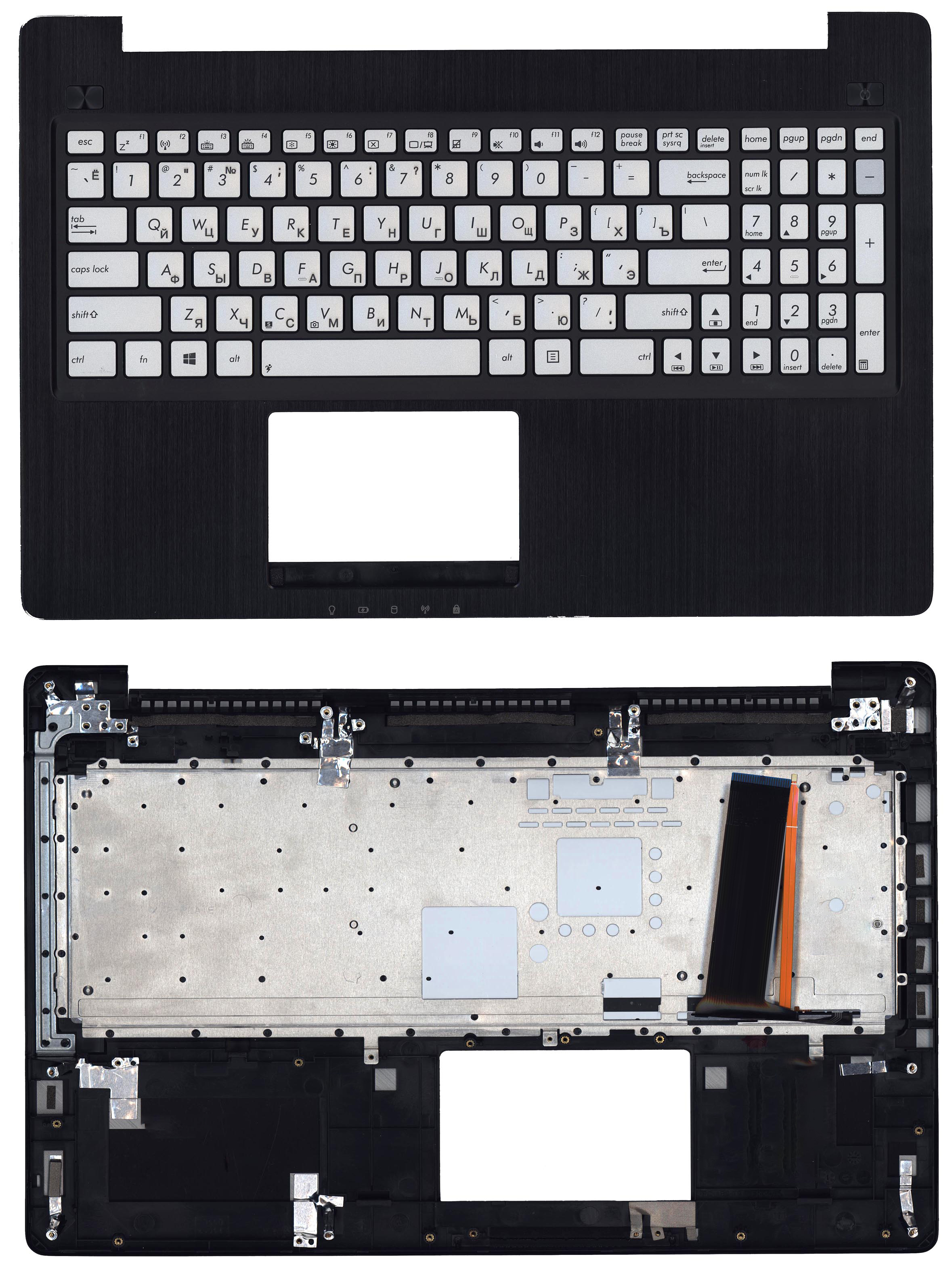 Топкейс для Asus N550 G550JK чёрный