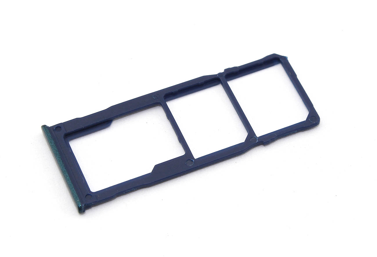Лоток для SIM-карты Samsung Galaxy M31 (M315F) голубой