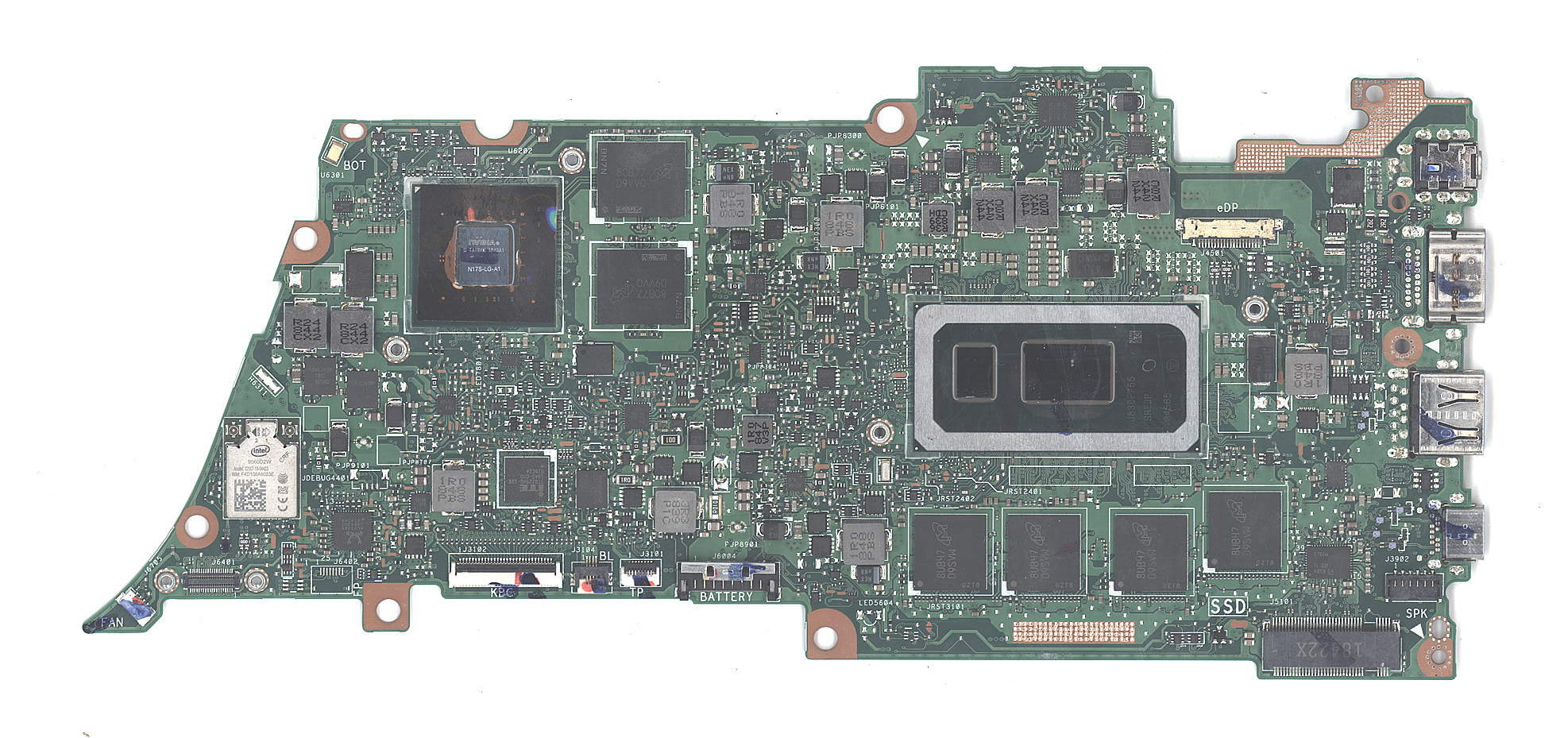 Материнская плата для Asus UX433FN 16G/I7-8565U 90NB0JQ0-R00032