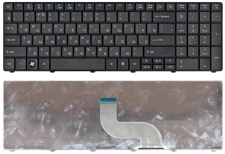 Клавиатура для ноутбука Acer TravelMate 8531 8531G 8571 8571G 8571T черная