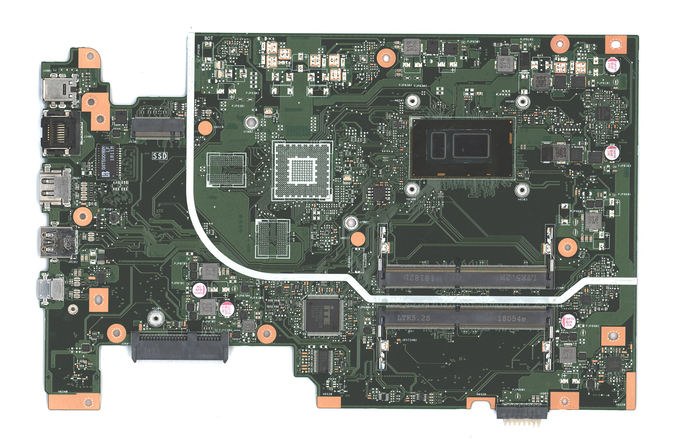 Материнская плата для Asus X705UA I3-8130U 90NB0EV0-R00080