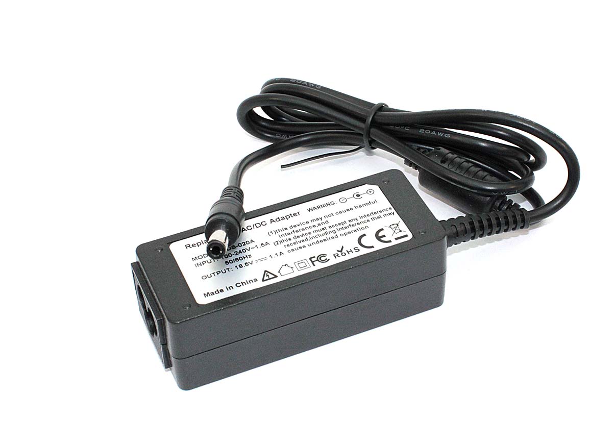 Блок питания (сетевой адаптер) для ноутбуков HP 18.5V 1.1A 5.5*2.5mm 20W OEM