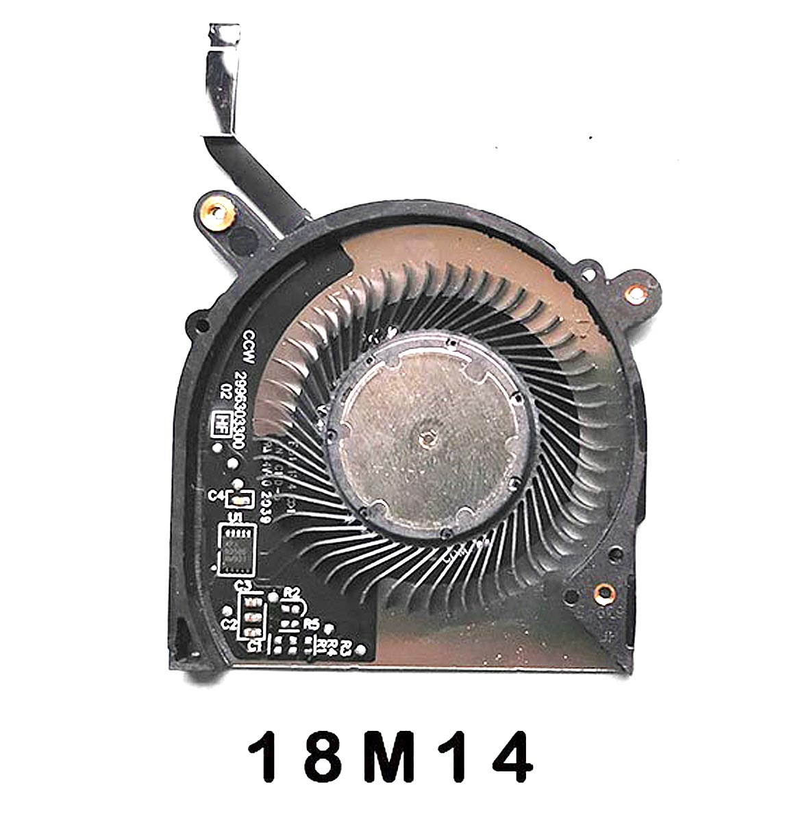 Вентилятор (кулер) для ноутбука Dell XPS 13 7390 2-in-1 4-Pin (ND55C43-18M14)