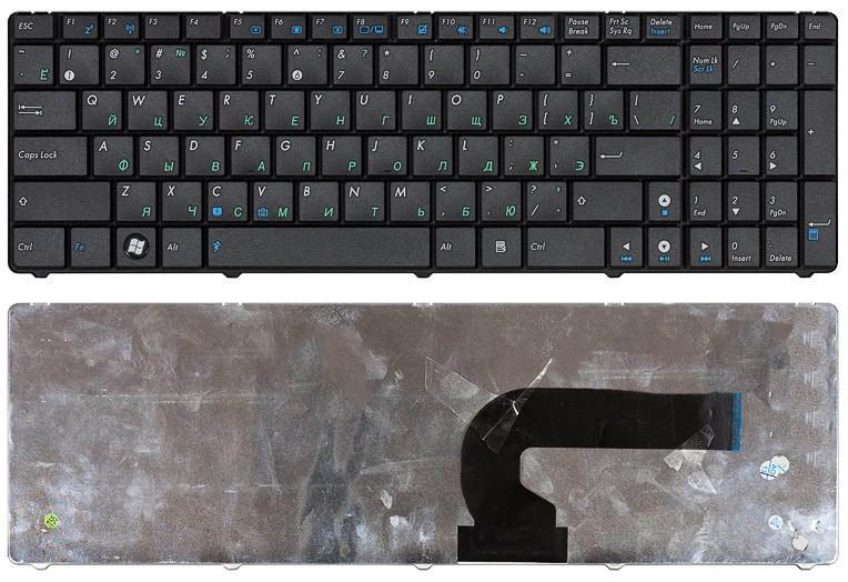 Клавиатура для ноутбука Asus N50 N51 N61 F90 N90 UL50 K52 A53 K53 U50 черная