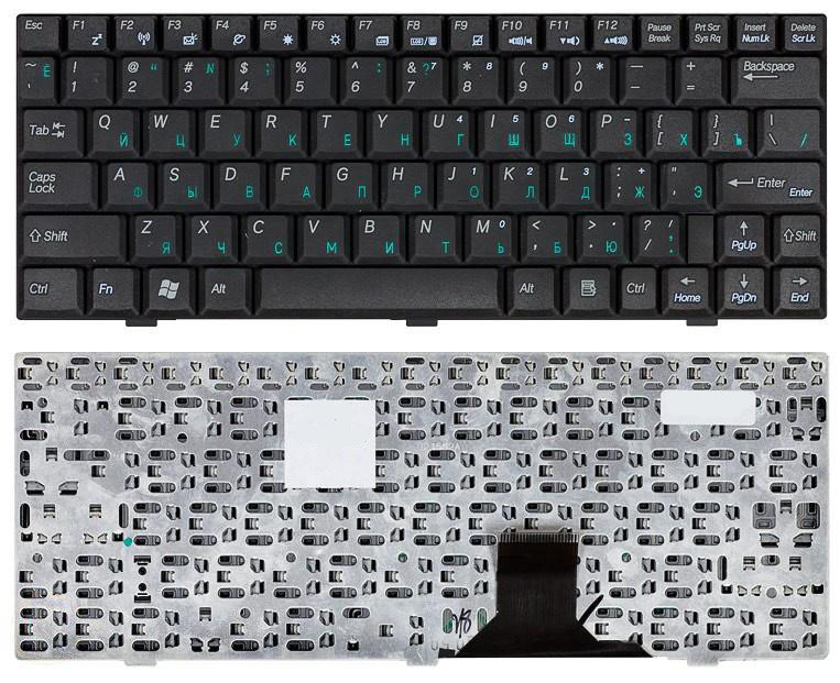 Клавиатура для ноутбука Asus U1 U1F U1E черная