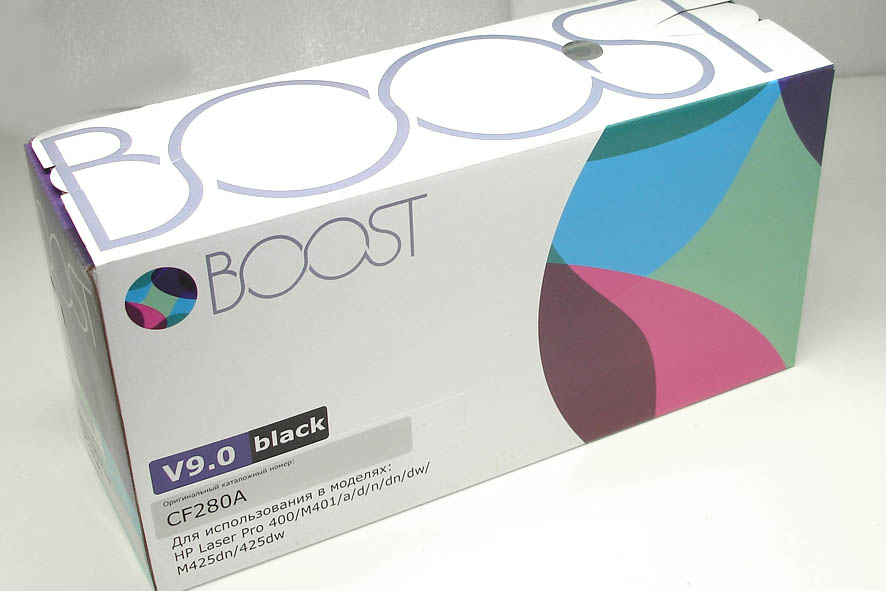 Картридж Boost для HP LJPM401/LJPM425 Black 2700 стр. (Boost) Type 9.0 CF280A PTCF280A