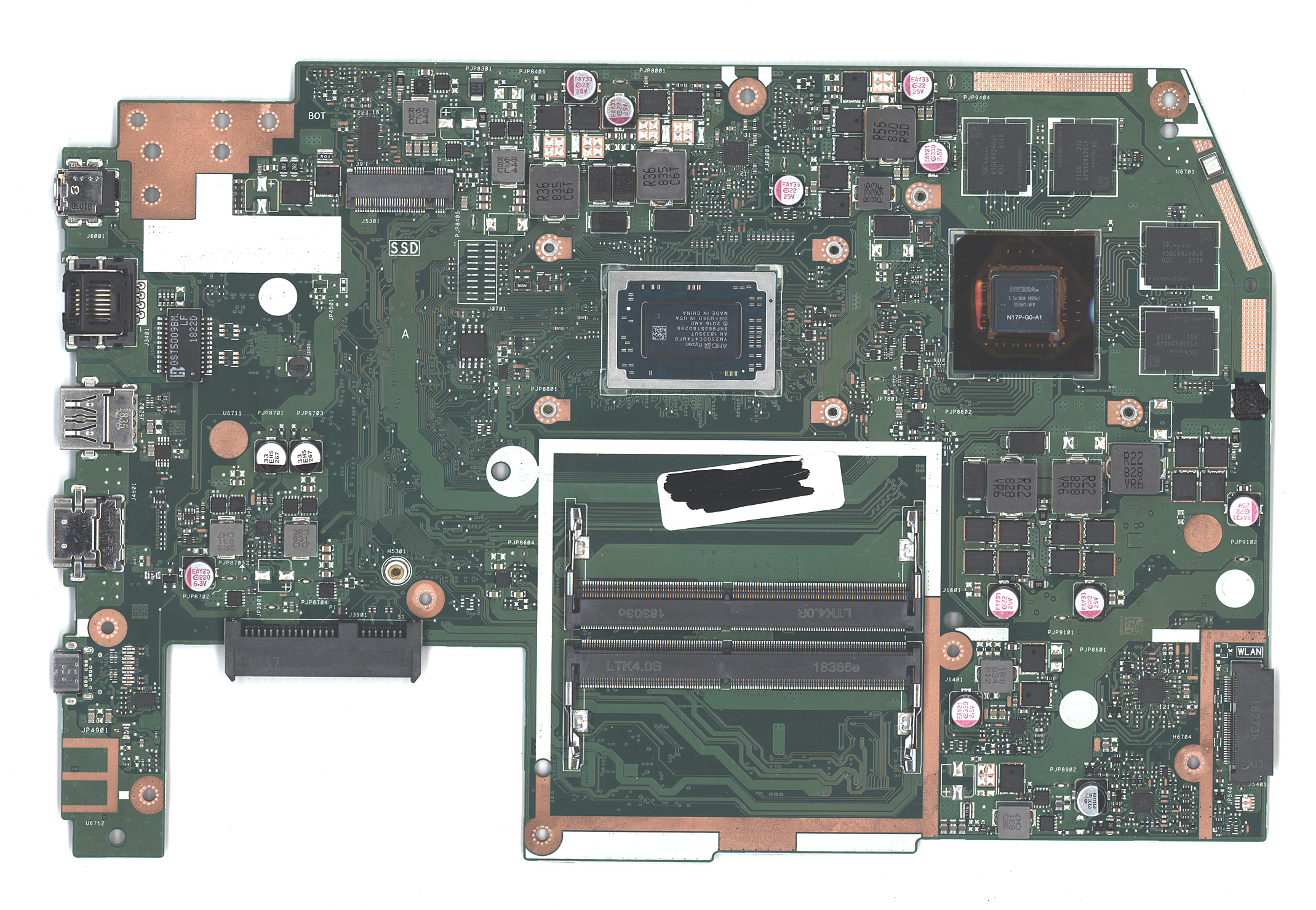 Материнская плата для Asus X570ZD R5-2500U 90NB0IU0-R00050