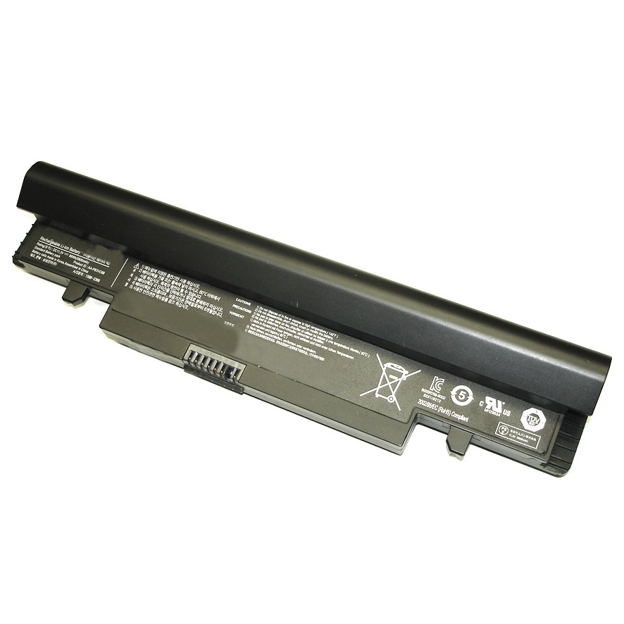 Аккумуляторная батарея для ноутбука Samsung N230 N260 (AA-PB3VC6B) 11.1V 4400mAh черная