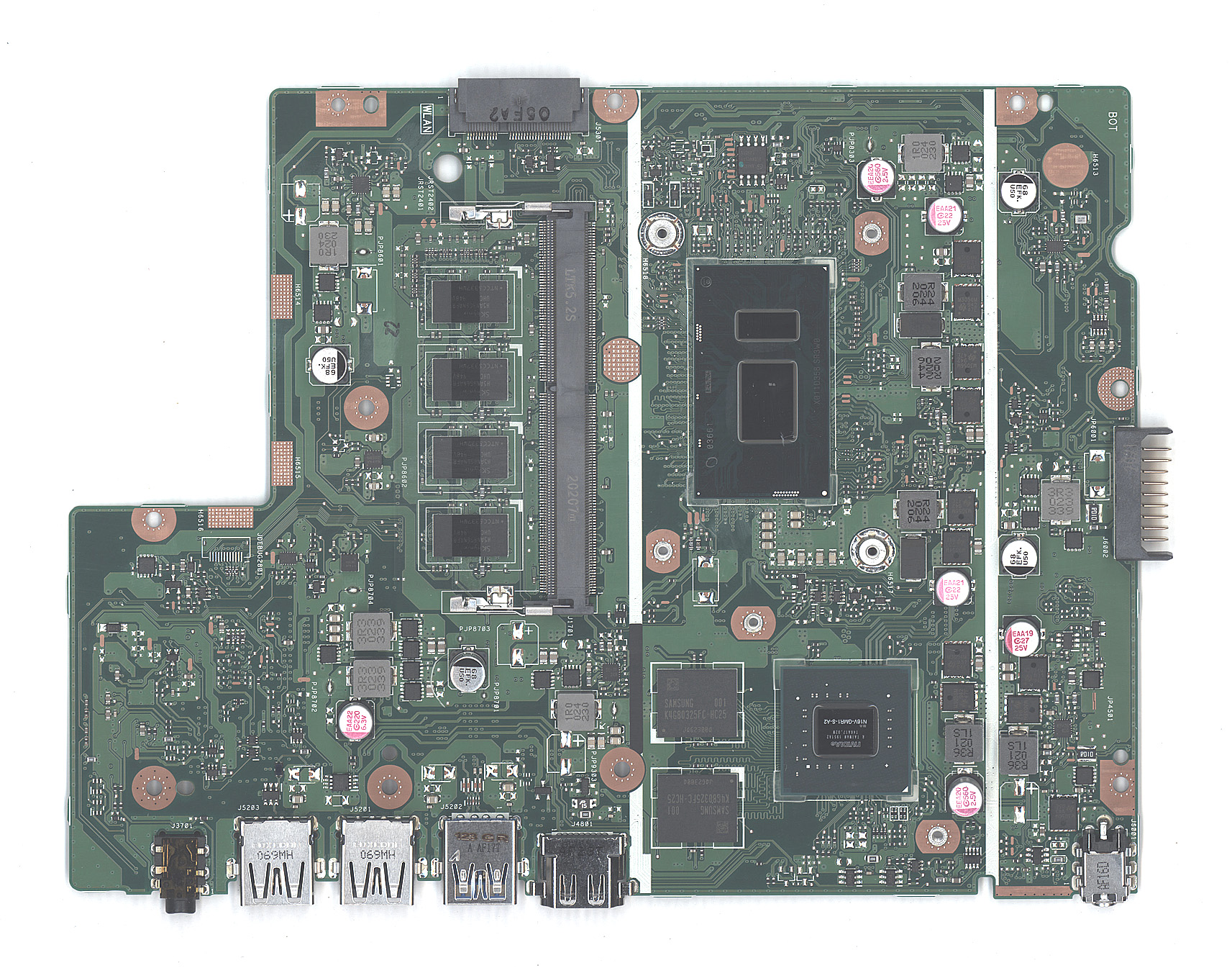 Материнская плата для Asus X540UB 4G/I3-8130U 90NB0IM0-R00101