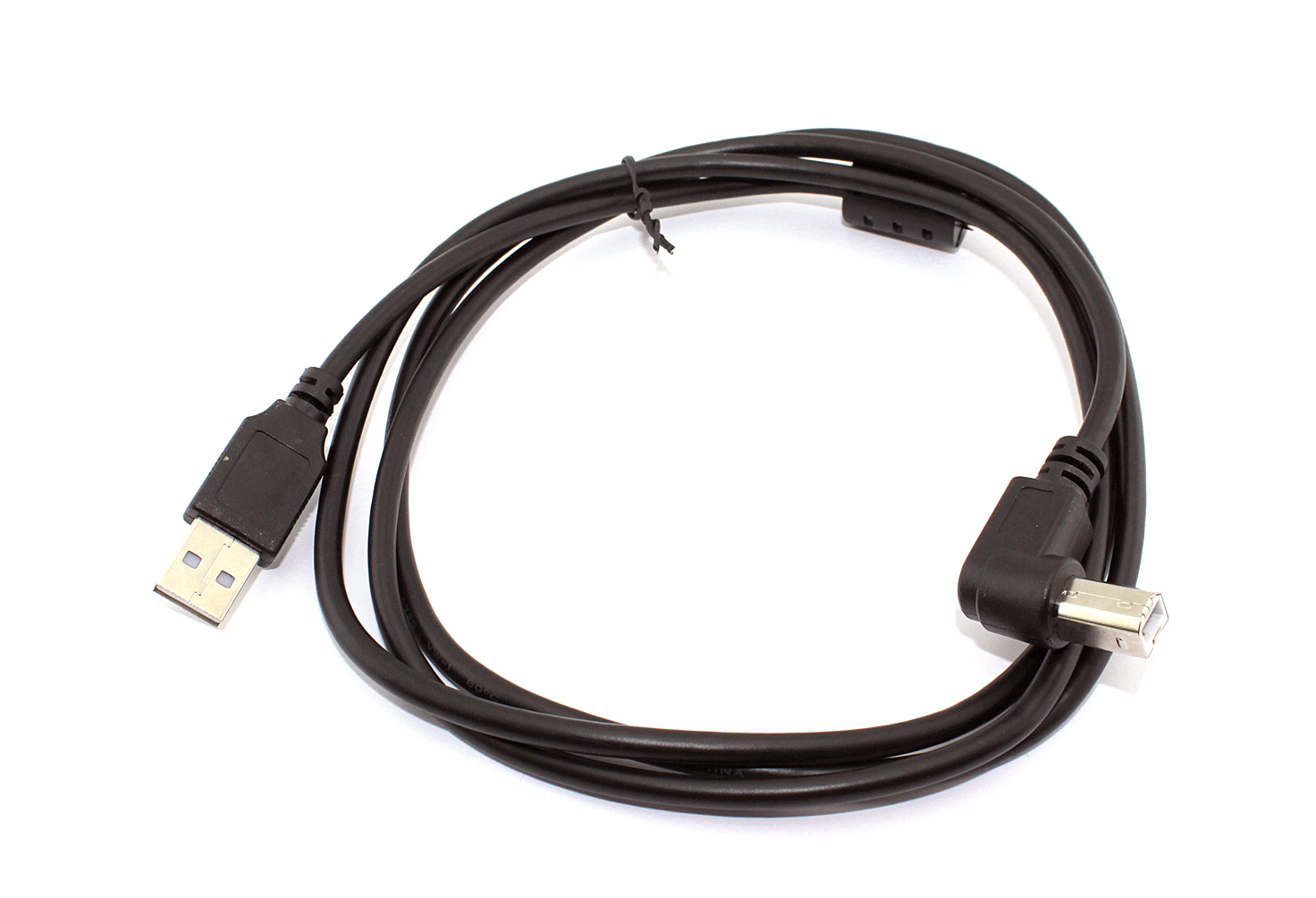 Кабель USB 2.0 на USB-B угол вправо 1,5 м