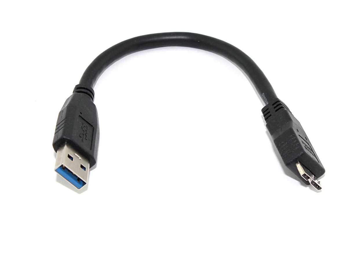 Кабель micro USB 3.0 USB3-AMBM 23см для внешних жестких дисков