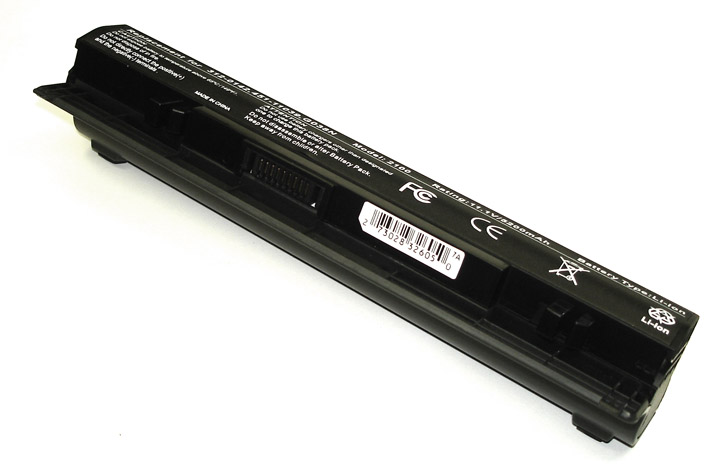 Аккумуляторная батарея для ноутбука Dell Latitude 2100 , 2110 , 2120 (G038N) 11.1V 5200mAh OEM