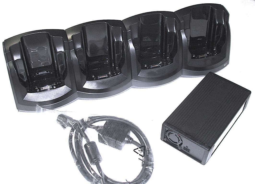 Motorola Symbol CRD5000-4000UR Четырехслотовая зарядка терминалов mc5040 с блоком питания