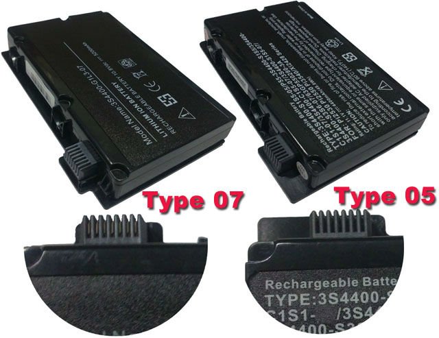 Аккумуляторная батарея для ноутбука Fujitsu Siemens Amilo Pi3525 P55-3S4400-G1L3-05 (TYPE 05) OEM