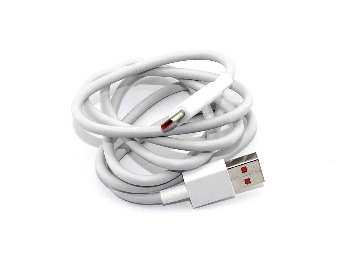 Кабель для зарядки Xiaomi 6A Type-C Fast Charging Data Cable 1m белый