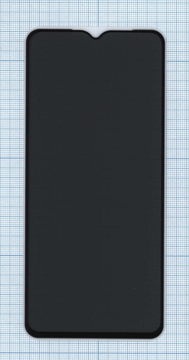 Защитное стекло UV Nano Privacy "Анти-шпион" для Realme C35