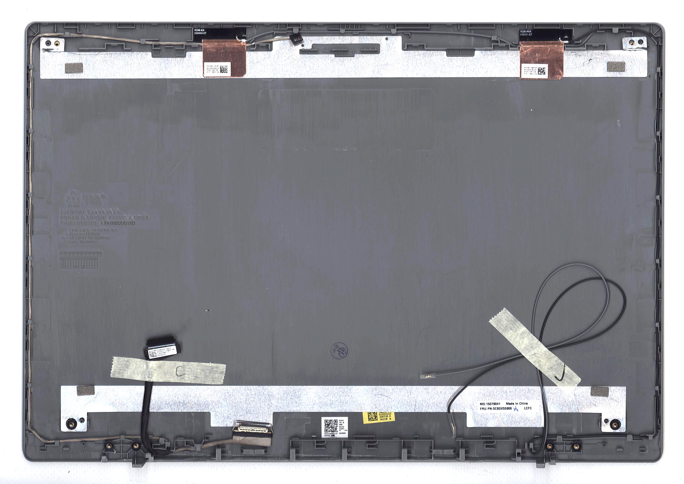 Крышка матрицы для Lenovo IdeaPad L3-15IML05 L3-15ITL6