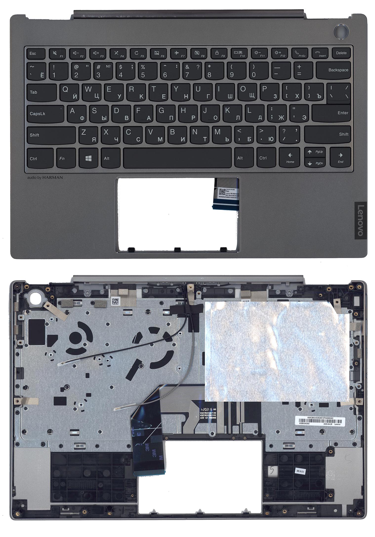 Топкейс для Lenovo ThinkBook 13s-IWL 5CB0U43262