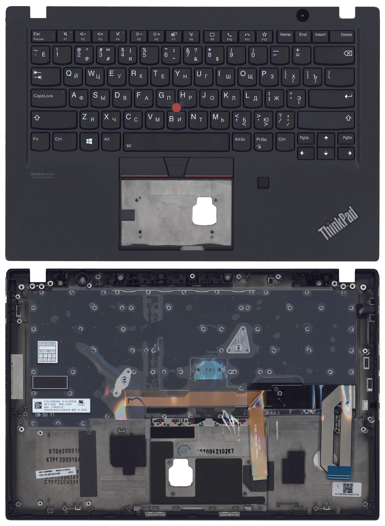 Топкейс для Lenovo ThinkPad T14s FPR