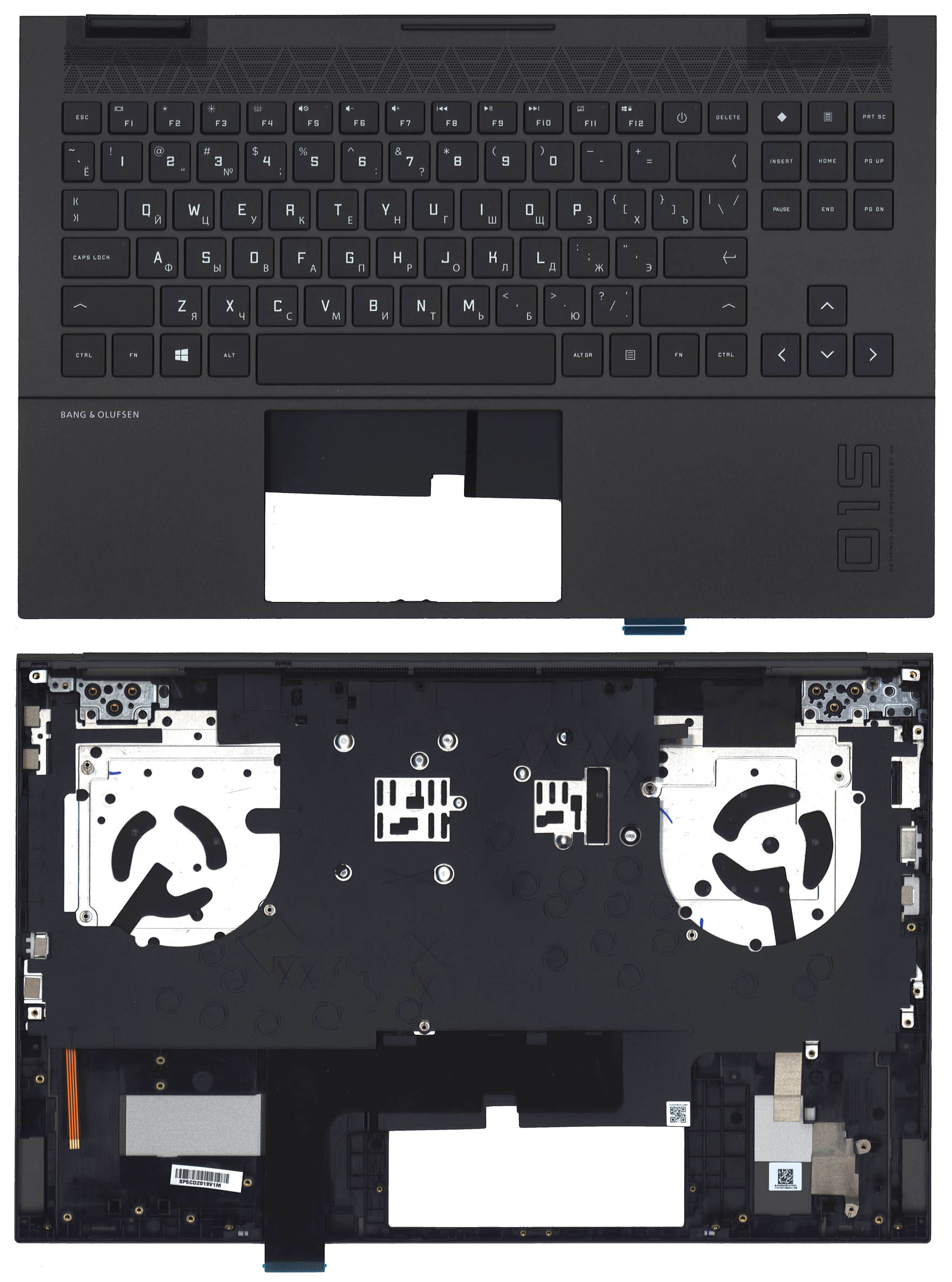 Топкейс для HP Omen 15-EN M09321-251, M00666-251