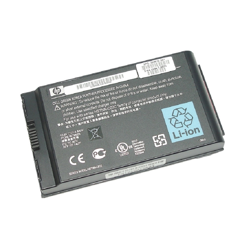 Аккумуляторная батарея для ноутбука HP Compaq NC4400 (HSTNN-C02C) 4800mAh черная