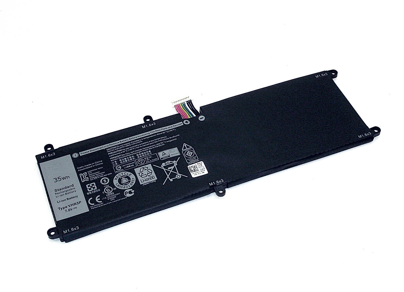 Аккумуляторная батарея для планшета Dell Latitude 11 5175 (VHR5P) 7.6V 4375mAh