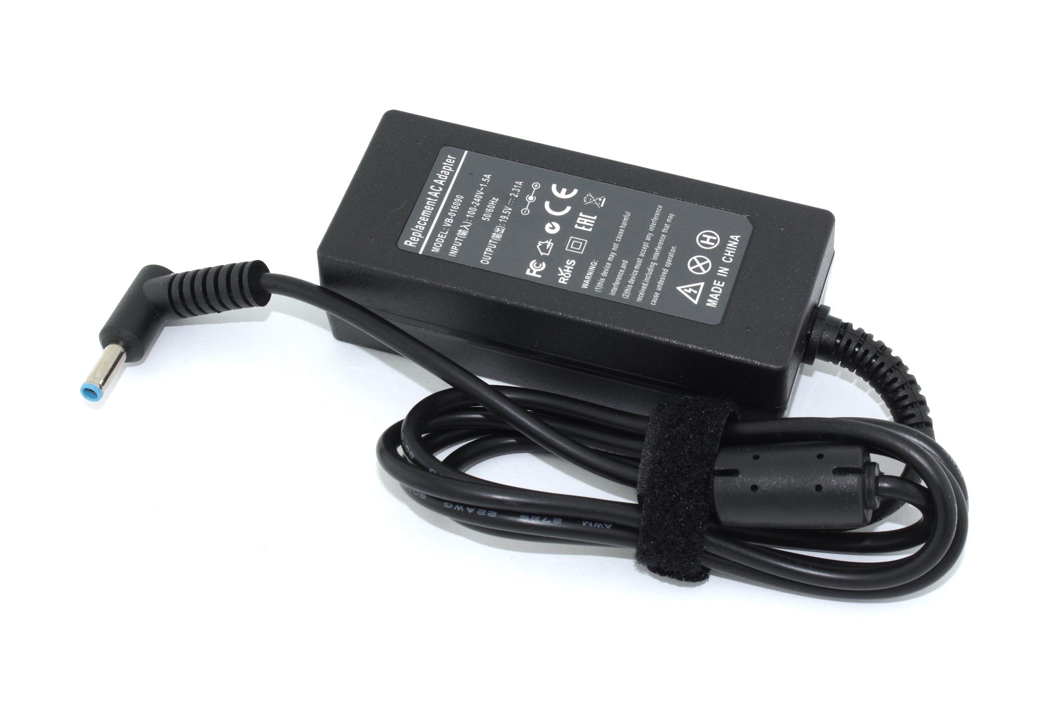Блок питания (сетевой адаптер) для ноутбуков HP 19.5V 2.31A (4.5x3.0) OEM