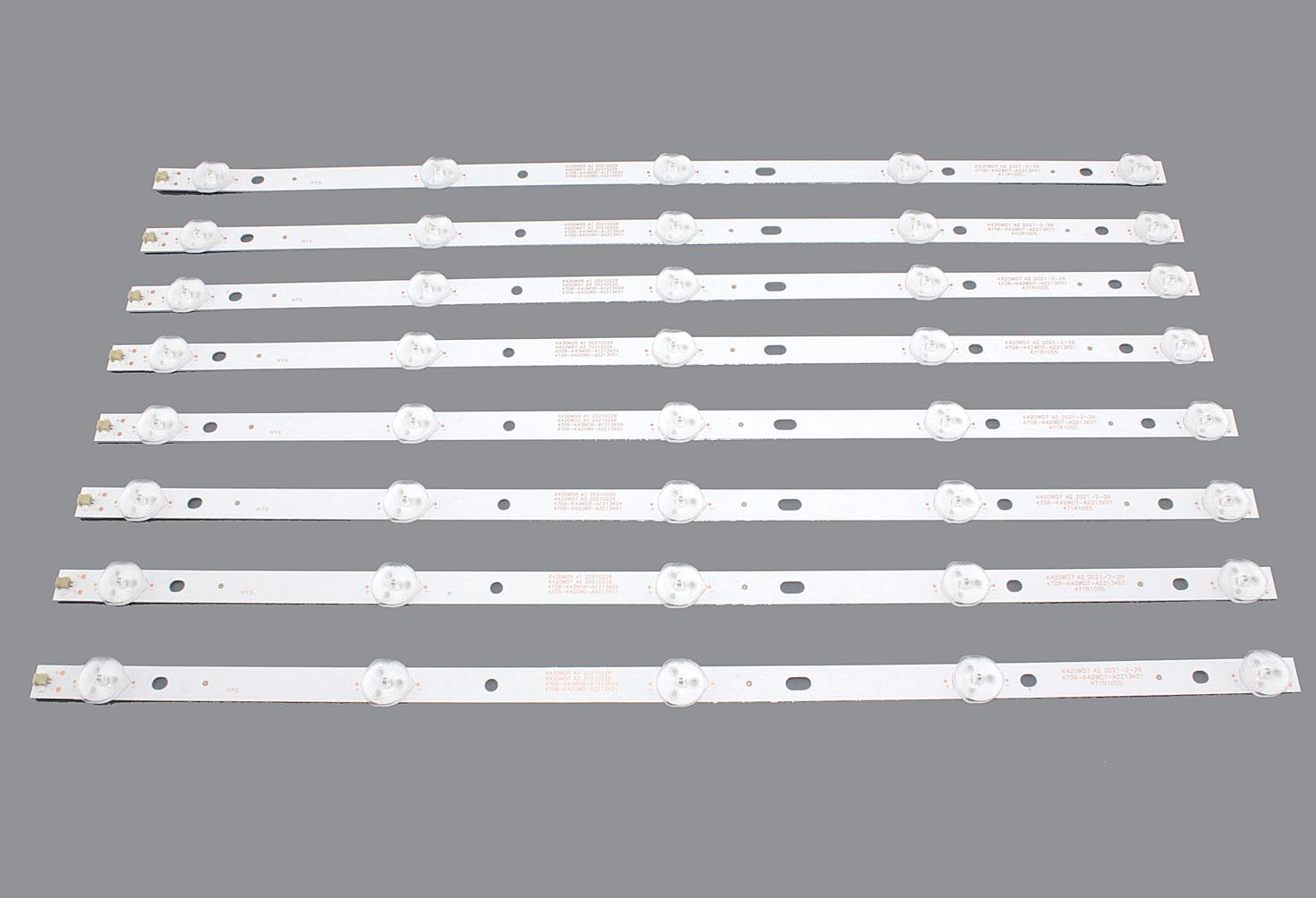 Светодиодная подсветка TV 43" K430WDR A1 TF-LED43S59T2 L43r630vke (комплект 8шт)