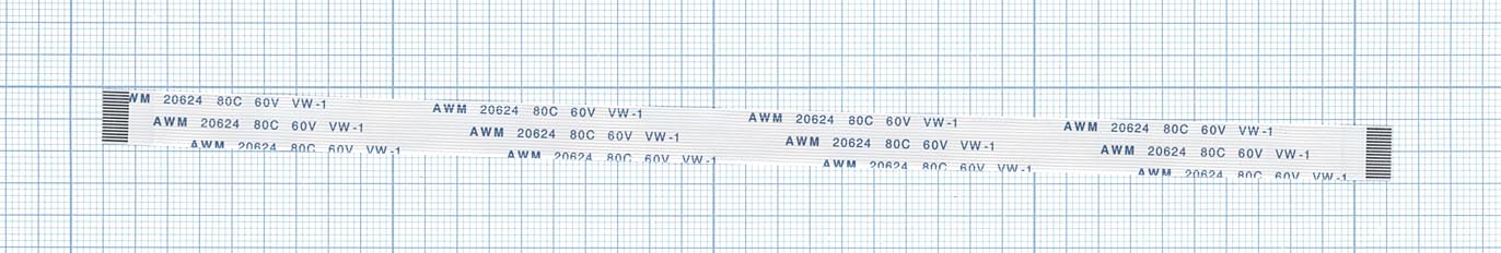 Шлейф универсальный 16pin, шаг 0.8мм, длина 20см