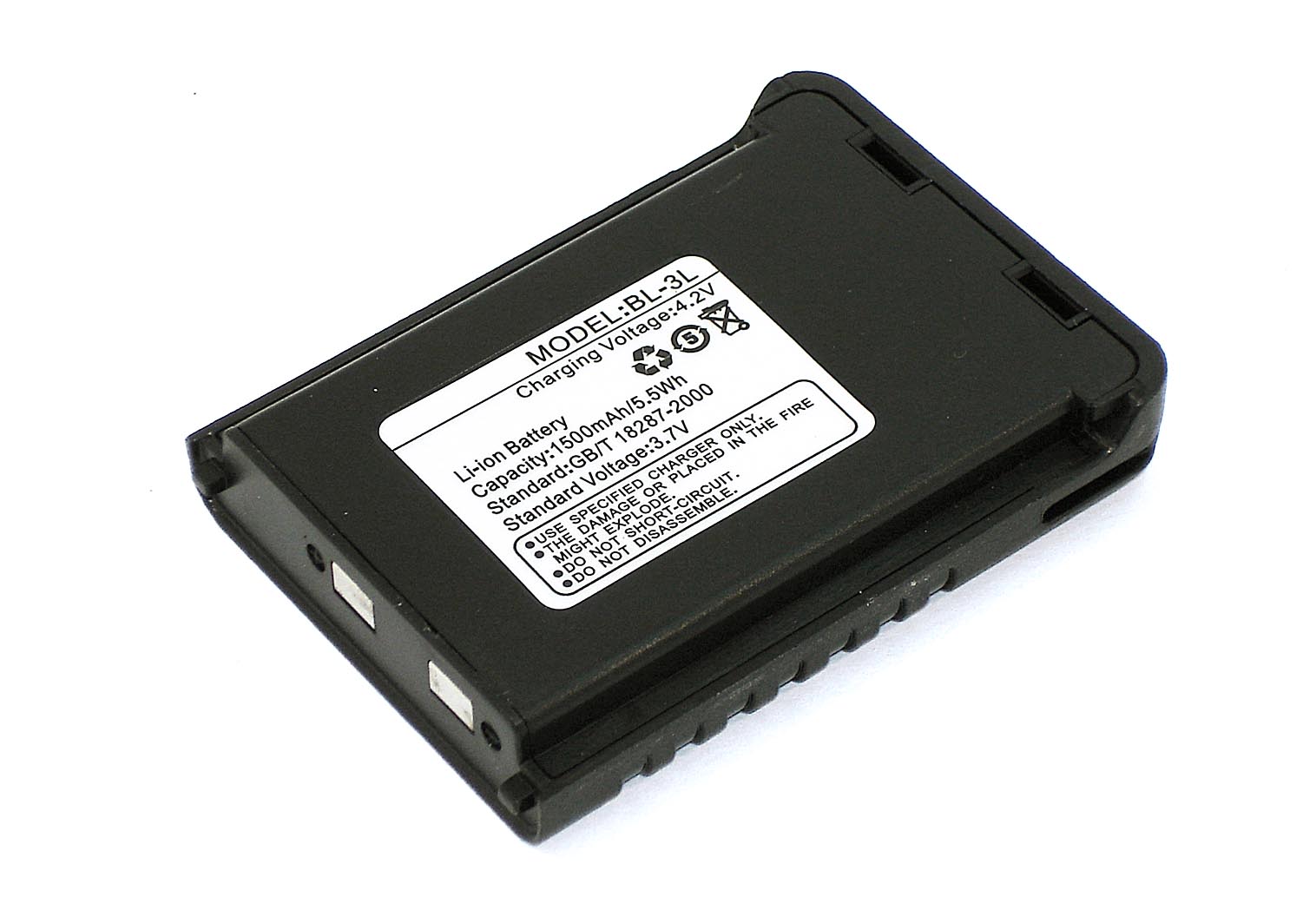 Аккумулятор для Baofeng UV-3R (BL-3L) 3.7V 1500mAh Li-ion