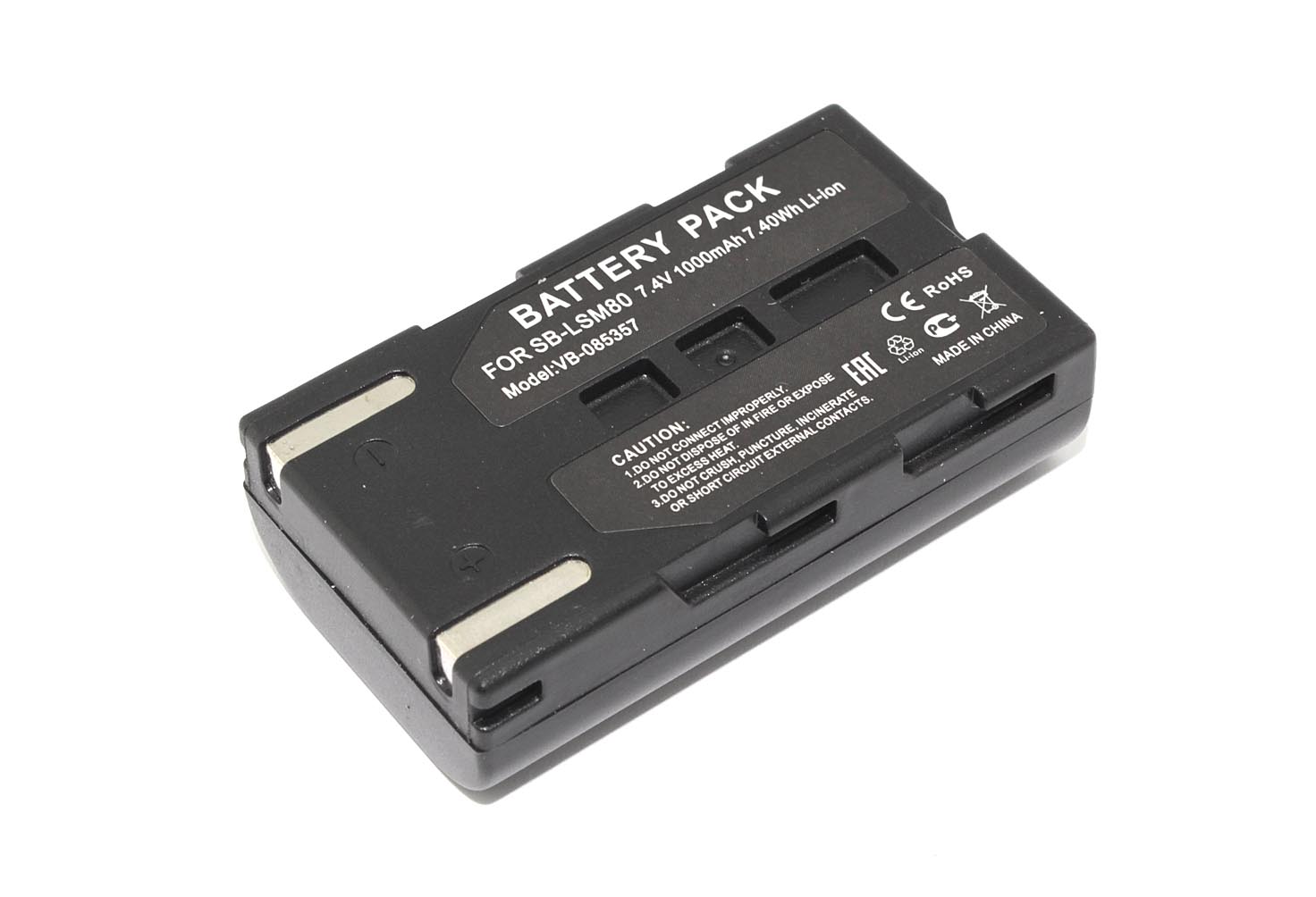 Аккумуляторная батарея для фото и видеокамеры Samsung SC-D263 (SB-LSM80) 7.4V 1000mAh Li-ion
