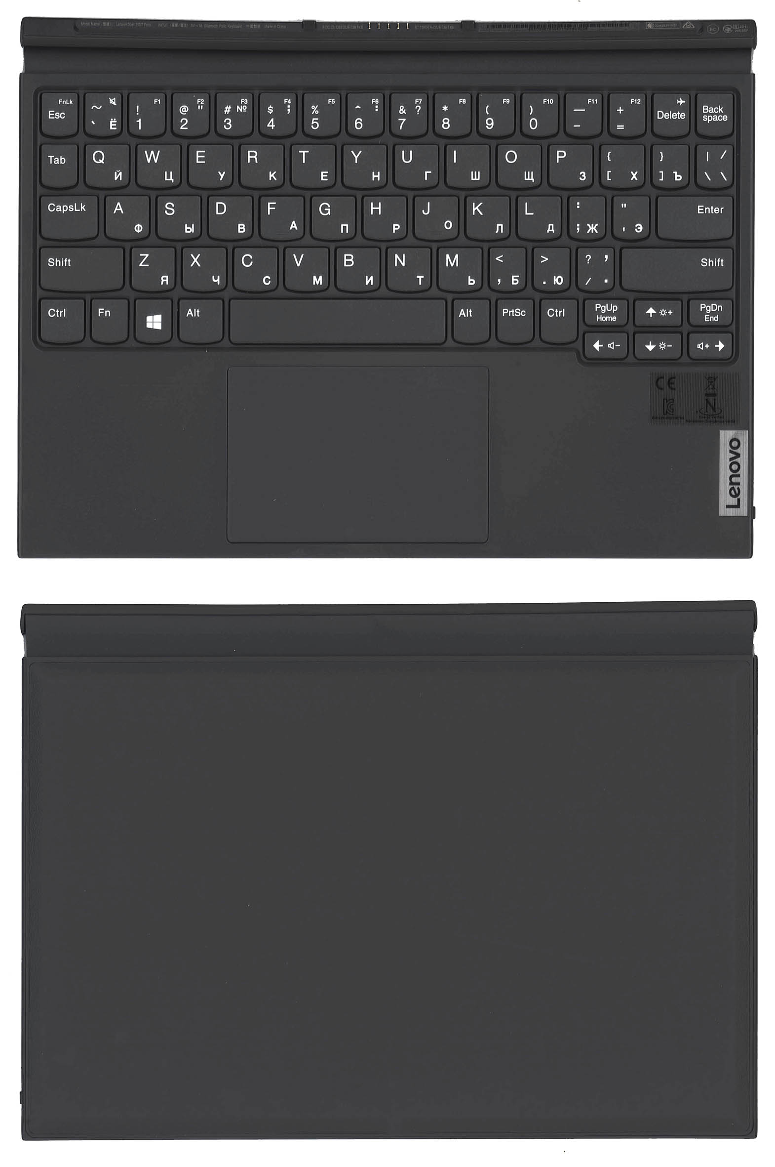 Топкейс для ноутбука Lenovo IdeaPad Duet 3 10IGL5 черный
