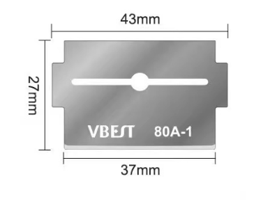 Сменное лезвие VBEST 80A-1